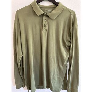 L.L. Bean Long Sleeve Polo